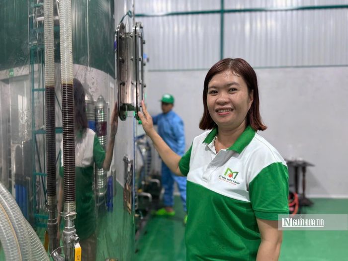 Chị Nguyễn Thị Thu Thủy (41 tuổi, xã Nghĩa Giang, tỉnh Quảng Ngãi) quyết định chọn cây mía để bắt đầu hành trình khởi nghiệp.
