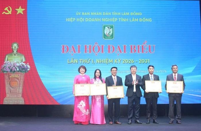 VCCI tặng bằng khen cho 1 tập thể và 4 cá nhân có thành tích xuất sắc trong công tác xây dựng, phát triển cộng đồng doanh nghiệp và kinh tế xã hội địa phương nhiệm kỳ 2020-2025.
