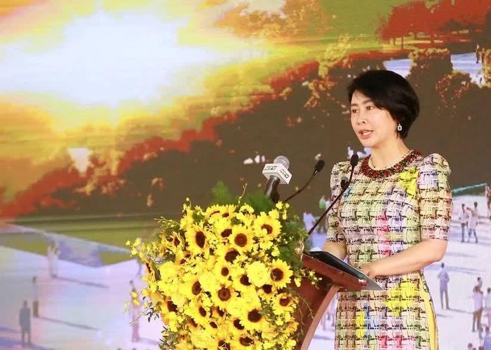 Bà Trần Vân Anh - Phó Tổng Giám đốc Tập đoàn Vingroup. Ảnh: Châu Tuấn.