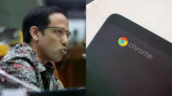 Nadiem Makarim bị kết án liên quan tới những chiếc máy tính cấu hình thấp Chromebook. Ảnh: Getty.