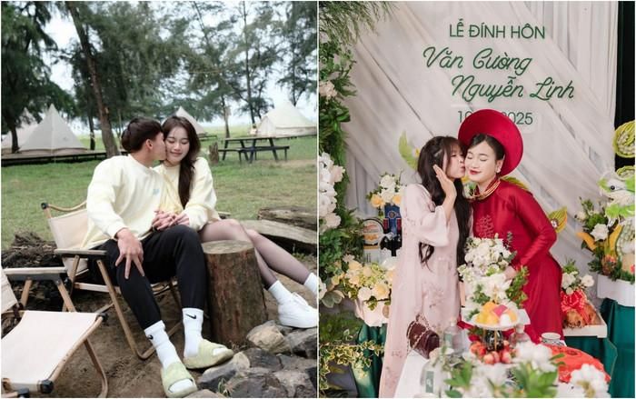 Vợ chồng cầu thủ Hồ Văn Cường - cô giáo Nguyễn Linh đều cùng sinh ra ở Nghệ An - vùng đất kết duyên họ thành vợ chồng.
