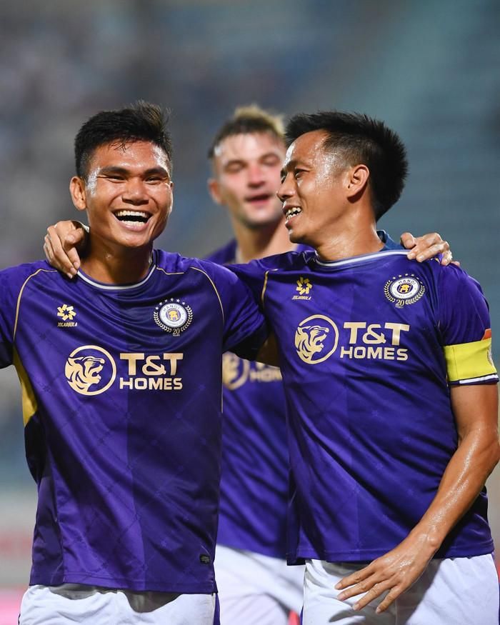 Tiền đạo Văn Quyết là biểu tượng của CLB Hà Nội. Ảnh: Hà Nội FC
