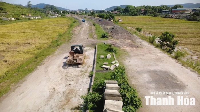 Tình trạng thi công dở dang tại dự án.
