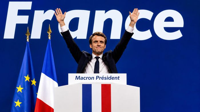 Tổng thống Pháp Emmanuel Macron. Ảnh: The Japan Times.