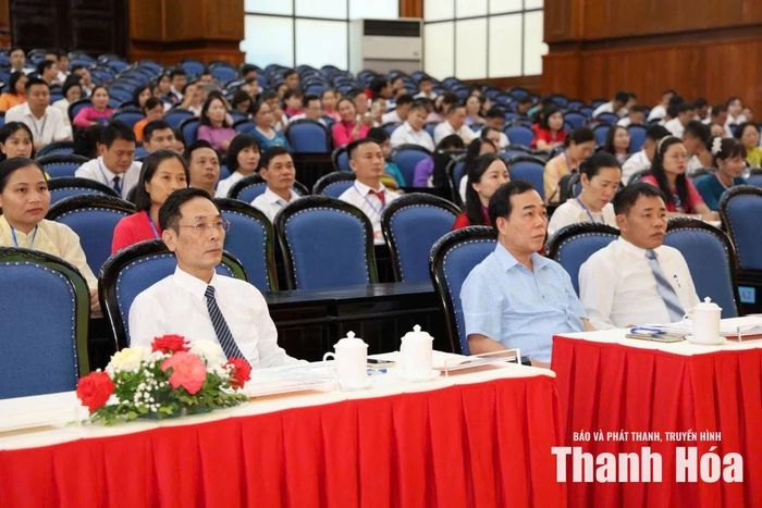Các đại biểu dự phiên thứ nhất Đại hội đại biểu Hội Chữ thập đỏ tỉnh Thanh Hóa lần thứ XI, nhiệm kỳ 2026-2031.