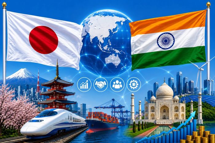 Hai nhà lãnh đạo sẽ đàm phán về thúc đẩy thương mại, đầu tư và tăng cường hợp tác chiến lược giữa hai đối tác châu Á. Ảnh: Prabhat Khabar.