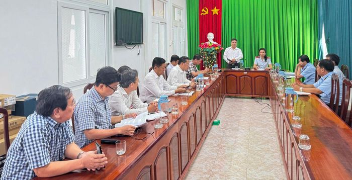Phó Chánh Thanh tra tỉnh phát biểu chỉ đạo thực hiện kết luận thanh tra.