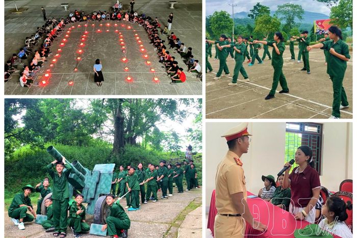 Nhiều hoạt động ý nghĩa, bổ ích được tổ chức, giúp các em phát triển kỹ năng.