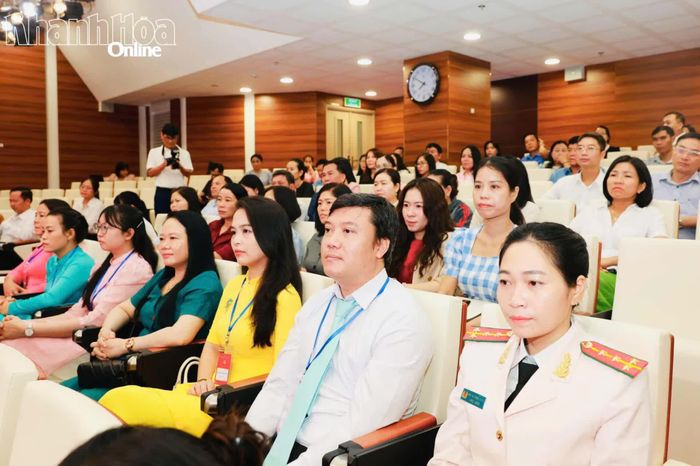 Các thí sinh tham gia hội thi.