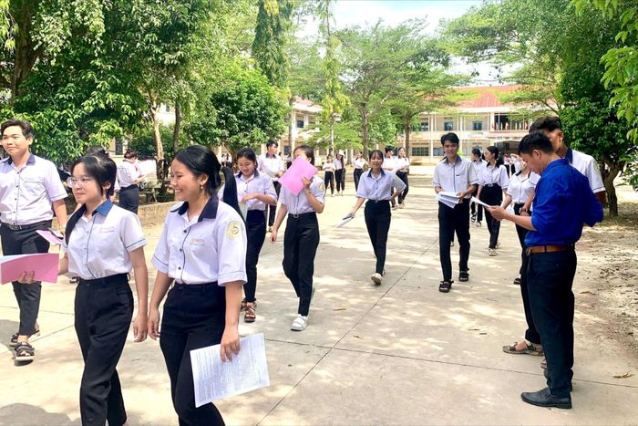 Thí sinh hoàn thành Kỳ thi tốt nghiệp THPT 2026