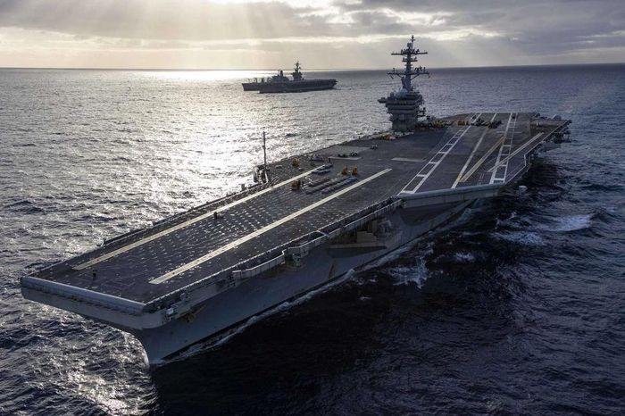 Tàu sân bay USS Abraham Lincoln (CVN-72). Ảnh: Hải quân Mỹ