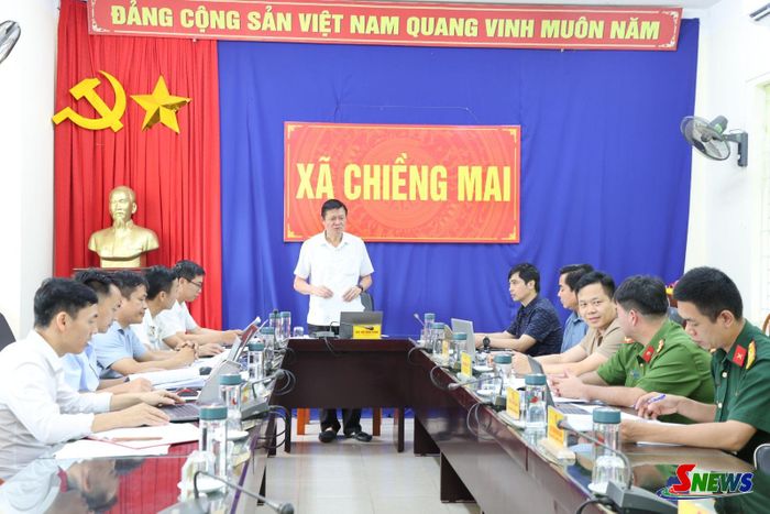 Đảng ủy xã Chiềng Mai quán triệt, triển khai Nghị quyết Đại hội Đảng bộ xã lần thứ I.