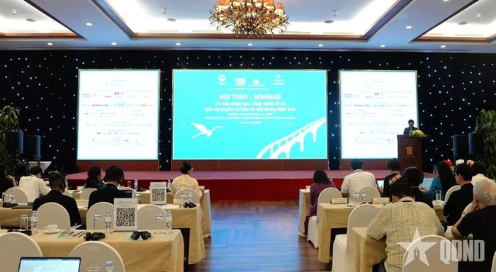 Quang cảnh Hội thảo “Trí tuệ nhân tạo (AI), công nghệ số và bảo vệ quyền sở hữu trí tuệ trong điện ảnh”.