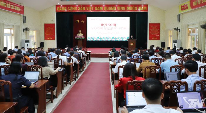 Hội nghị tập huấn nghiệp vụ và giao ban công tác dư luận xã hội quý I năm 2026.