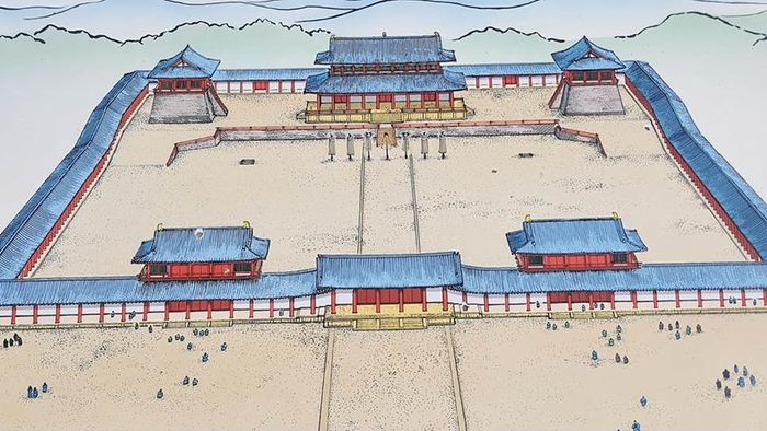Mô hình Hoàng cung Nara xưa