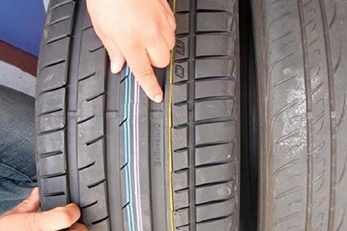Độ sâu gai lốp được hiểu là khoảng cách từ đỉnh gai đến đáy rãnh lốp