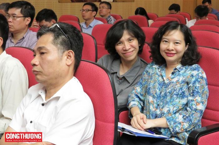 Các đại biểu tham dự Hội nghị tại điểm cầu trụ sở Bộ Công Thương