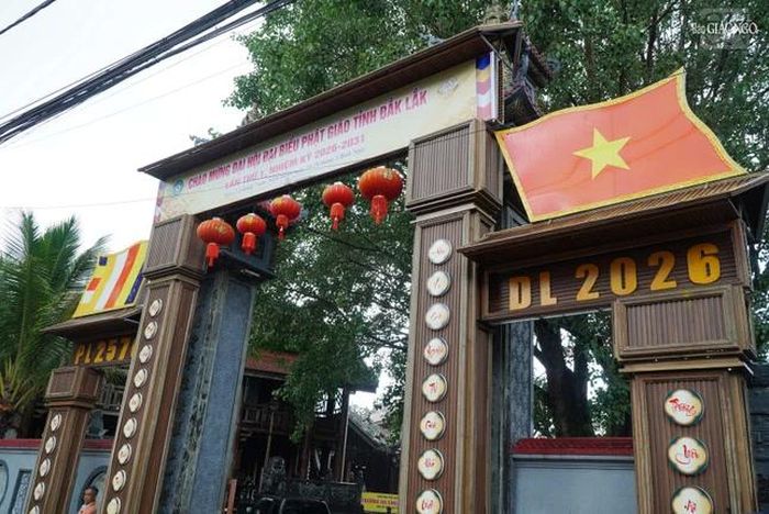 Trụ sở Ban Trị sự GHPGVN tỉnh Đắk Lắk - chùa Sắc tứ Khải Đoan