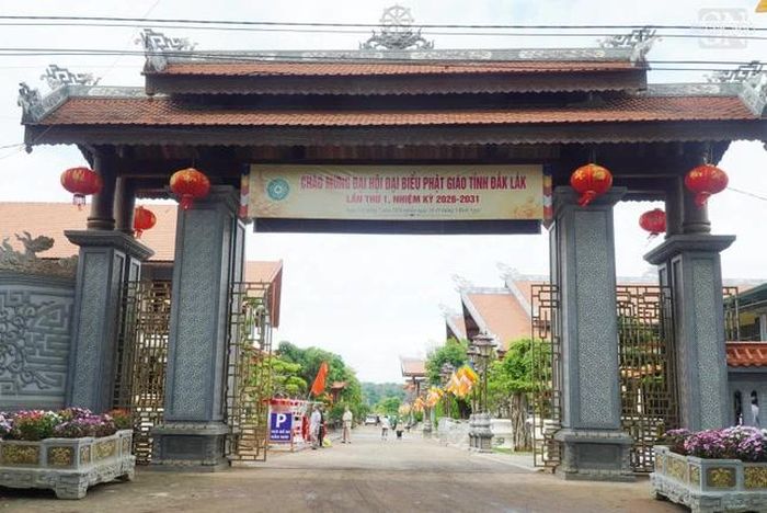Chào mừng Đại hội đại biểu Phật giáo tỉnh Đắk Lắk lần thứ I, nhiệm kỳ 2026-2031