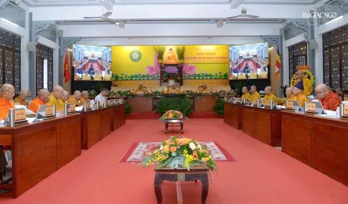 Quang cảnh phiên bế mạc hội nghị