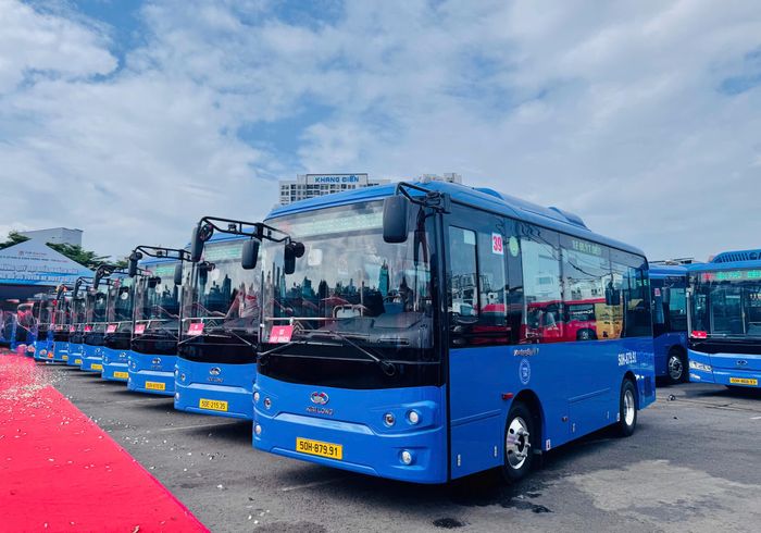 TP.HCM hiện đã phủ sóng khoảng 67% là xe điện và xe sử dụng khí nén thiên nhiên (CNG).