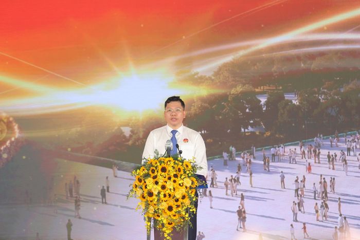 Ông Hoàng Nguyên Dinh, Phó chủ tịch UBND TP.HCM phát biểu tại sự kiện.