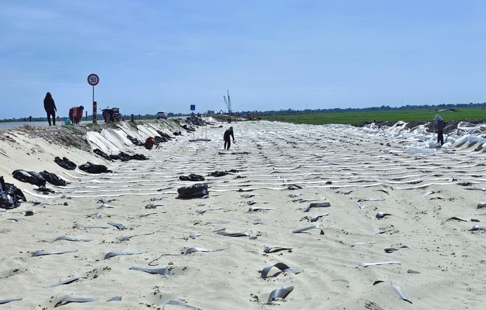 Ông Nguyễn Ngọc Quý, Giám đốc Ban QLDA đầu tư xây dựng công trình giao thông, Sở Xây dựng Quảng Trị cho biết, lũy kế sản lượng dự án thành phần 1 tính đến ngày 20/6 đạt hơn 80 tỷ đồng, đạt hơn 11,4% kế hoạch năm 2026, đạt hơn 7% giá trị gói thầu. Dự kiến đến cuối tháng 6 lũy kế sản lượng dự án đạt khoảng 140 tỷ đồng.