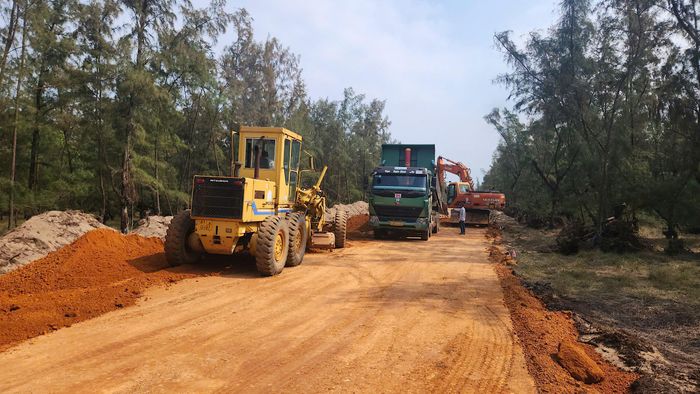 Giải ngân vốn đầu tư công được xem là "chìa khóa" để hiện thực hóa mục tiêu tăng trưởng của tỉnh Quảng Ngãi. (Ảnh: Lê Danh).