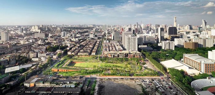 Công viên Trăm năm Chulalongkorn tại Bangkok. Ảnh do Panoramic Studio/LANDPROCESS cung cấp.