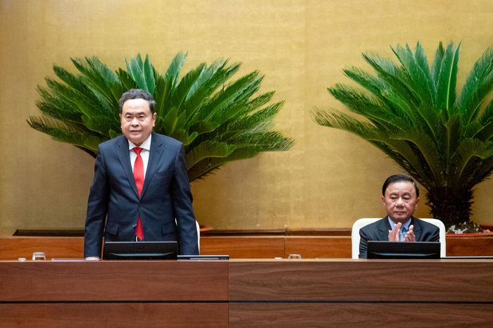 Chủ tịch Quốc hội Trần Thanh Mẫn đồng chủ trì Hội nghị