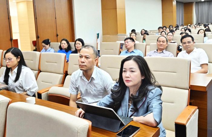 Các đại biểu dự tại điểm cầu 35 Ngô Quyền. Ảnh: Quang Khánh