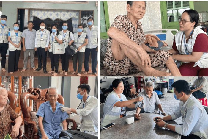Người dân TP. Hồ Chí Minh được chăm sóc sức khỏe tại nhà