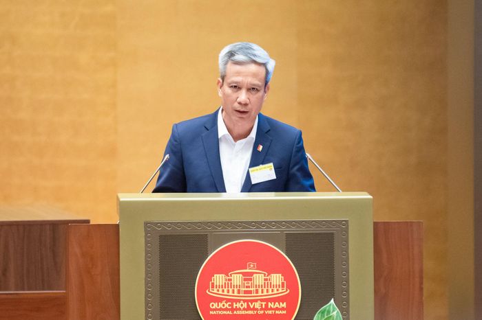 Giám đốc Đại học Bách khoa Hà Nội, GS.TS Lê Anh Tuấn phát biểu