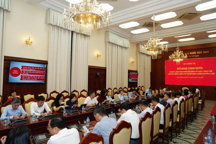 Toàn cảnh điểm cầu tại NHNN