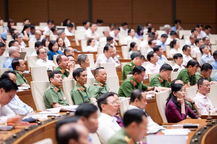 Các đại biểu dự hội nghị tại điểm cầu Trung ương.