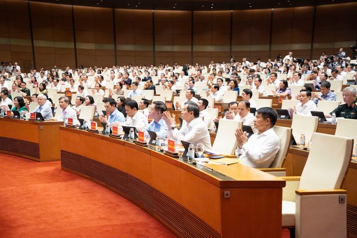 Các đại biểu dự hội nghị.