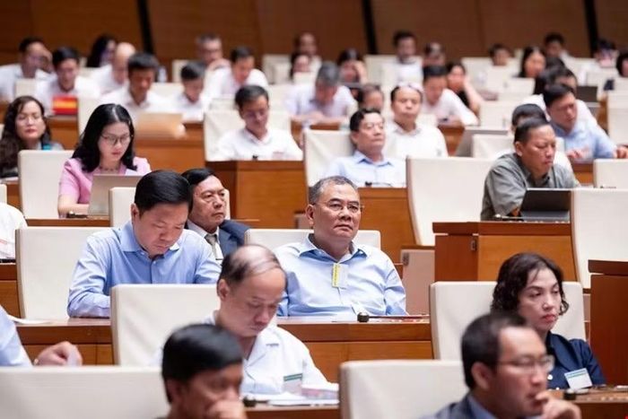 Các đại biểu dự hội nghị.