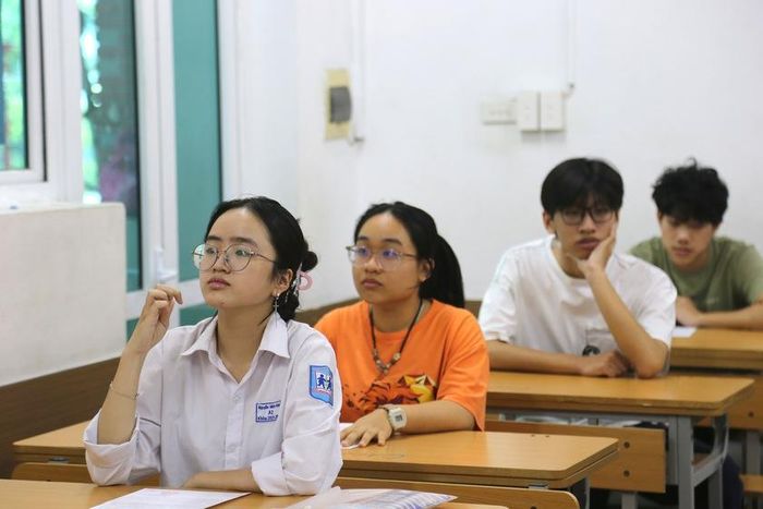 Thí sinh thi tốt nghiệp trung học phổ thông 2026. Ảnh: Thiên Ân