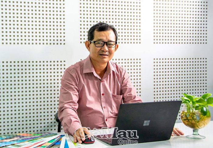 Nhà báo Ngô Minh Toàn chia sẻ về những dấu ấn sau một năm hợp nhất và định hướng phát triển của Báo và phát thanh, truyền hình Cà Mau trong giai đoạn mới.