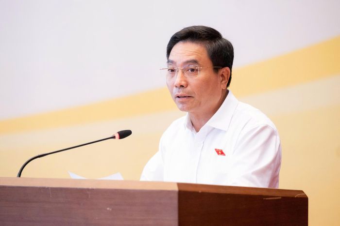 Phó Chủ tịch Quốc hội Nguyễn Doãn Anh phát biểu khai mạc Hội thảo. Ảnh: P. THẮNG
