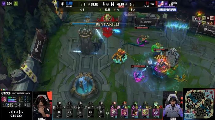 Peyz lập Pentakill với Zeri, khép lại chiến thắng 3-0 cho T1