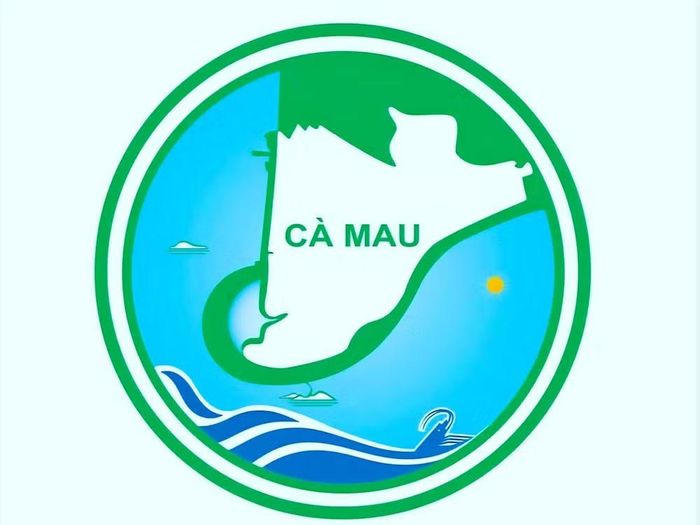 Biểu trưng (logo) mới của tỉnh Cà Mau.