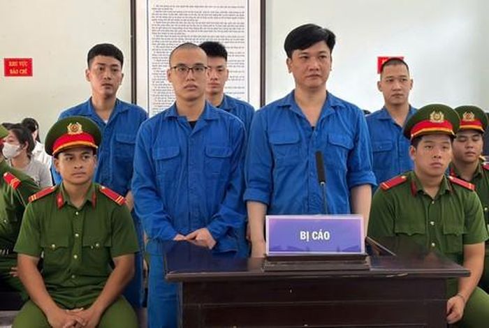 Các bị cáo tại tòa