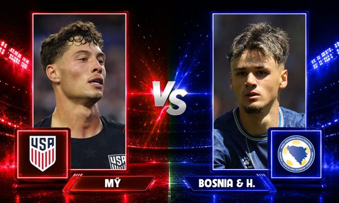 Mỹ đấu với Bosnia & Herzegovina ở vòng 1/16 World Cup 2026.