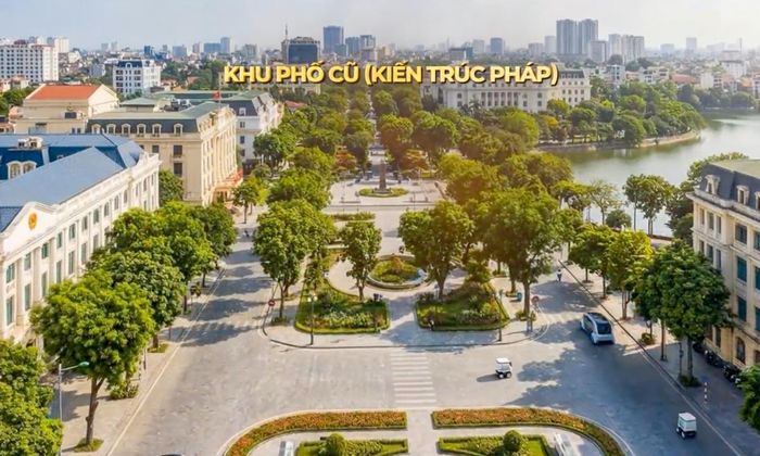 Khu phố cũ mang kiến trúc Pháp được định hướng phát triển thành trung tâm tài chính toàn cầu theo mô hình thành phố vườn. Các trục không gian chính tại đây sẽ tập trung phát triển hệ thống văn phòng hạng A, đồng thời bảo tồn các công trình kiến trúc và cảnh quan đặc trưng.