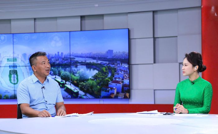 Ông Lương Đức Thắng chia sẻ tại chương trình. Ảnh: Quang Thái