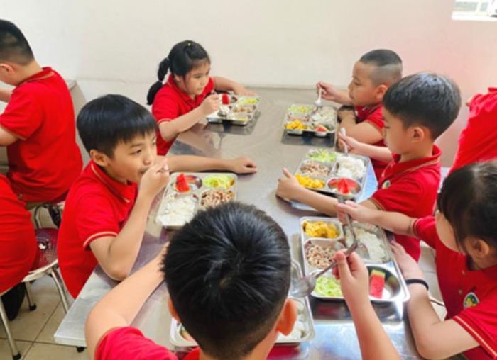 Khay cơm của trẻ cần được lấp đầy bằng ngũ cốc nguyên hạt, rau xanh đa sắc màu và các loại đạm nạc từ ức gà, cá, trứng thay vì thịt hộp công nghiệp. Ảnh minh họa.