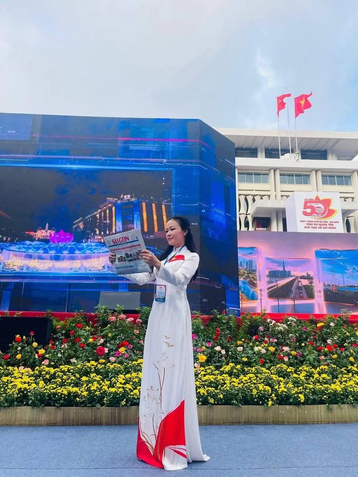 Cô Lê Thị Diễm Phúc. Ảnh: NVCC