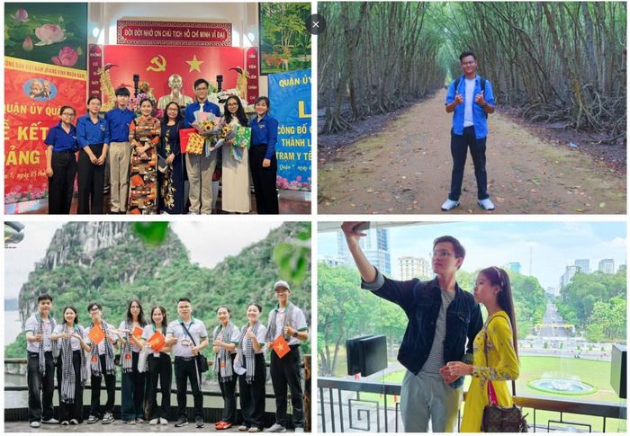 Quốc Huy cùng bạn bè xây dựng chuỗi bài viết truyền thông Hoa Trong Rừng, kể những câu chuyện về Rừng Sác Cần Giờ, Chùa Giác Lâm, Thảo Cầm Viên... dưới lăng kính gần gũi với Gen Z, Gen Alpha.