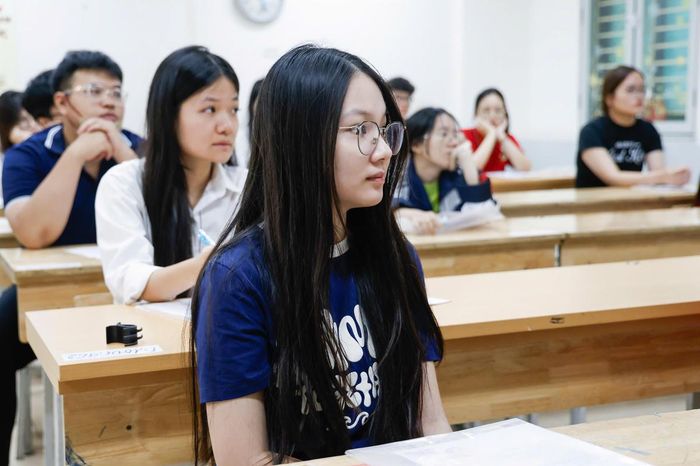 Thí sinh dự thi tốt nghiệp THPT 2026. Ảnh: Quang Vinh